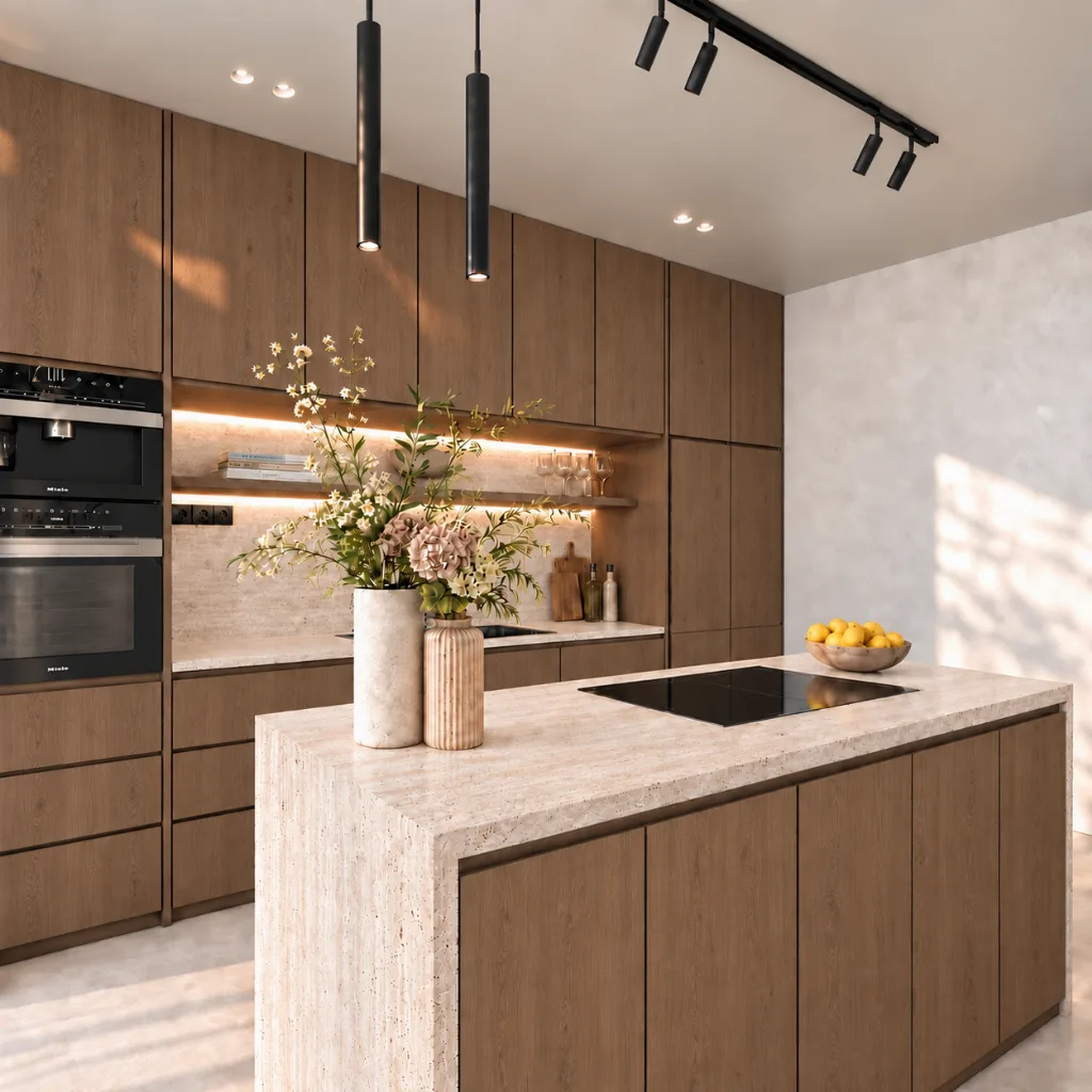 The Mandarin modern kitchen design