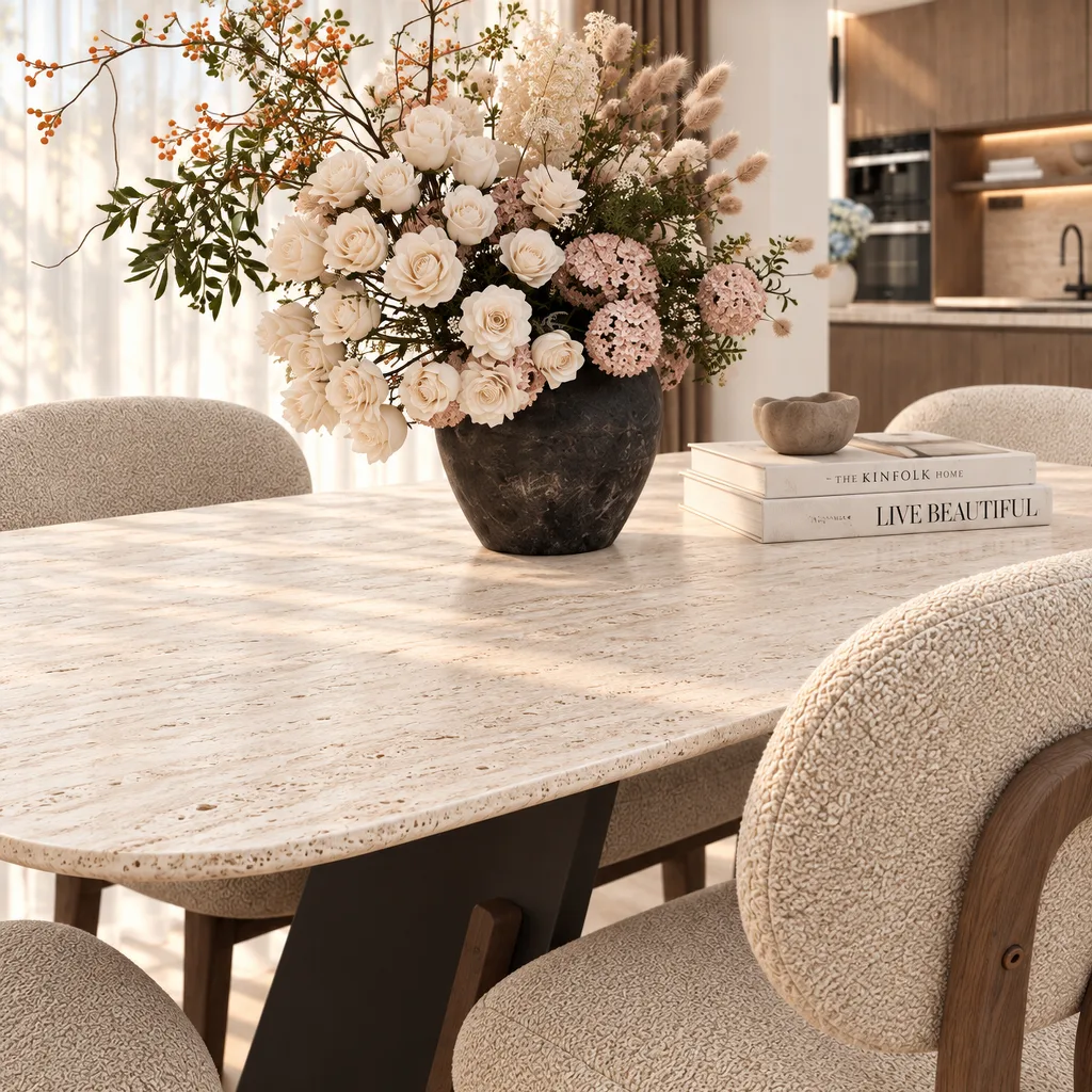 The Mandarin dining area